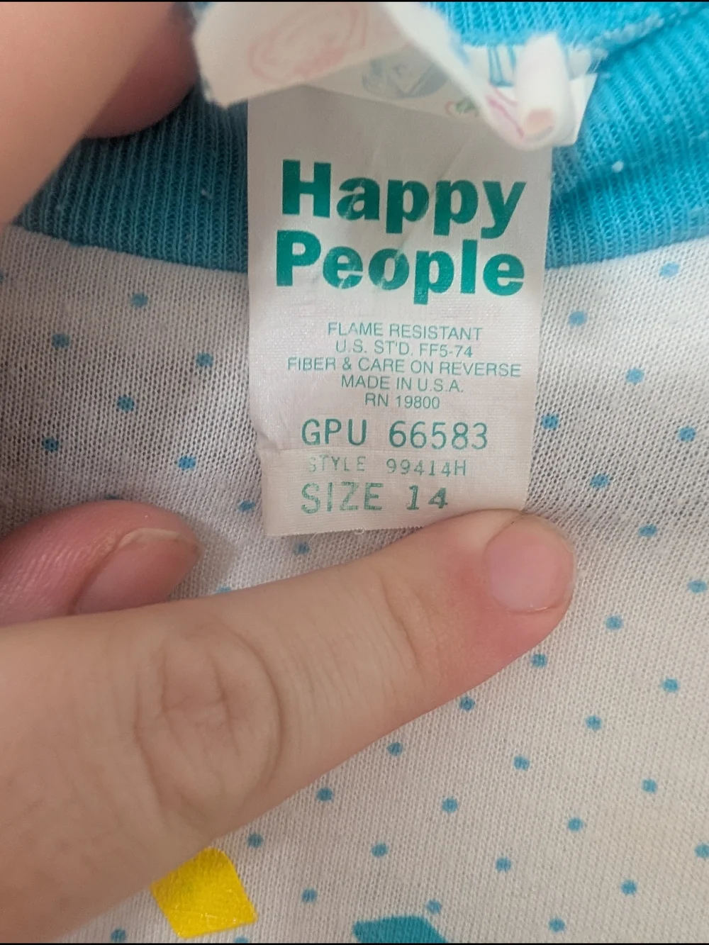 Vintage Charlie Brown Snoopy Party Theme Kids Nightgown Size 14